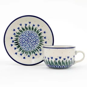 Filiżanka i spodek 768 0,2l <br> 490AX Tulipany